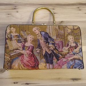 EUC Vintage Stylecraft Miami Tapestry Handbag